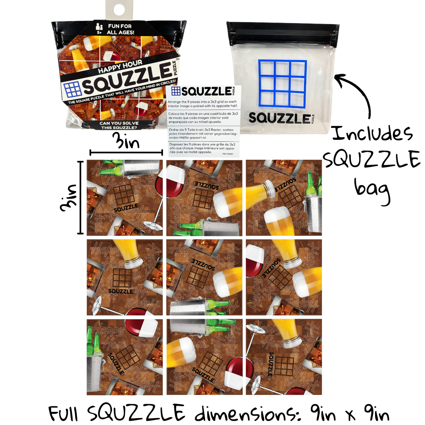 Happy Hour Squzzle Puzzle