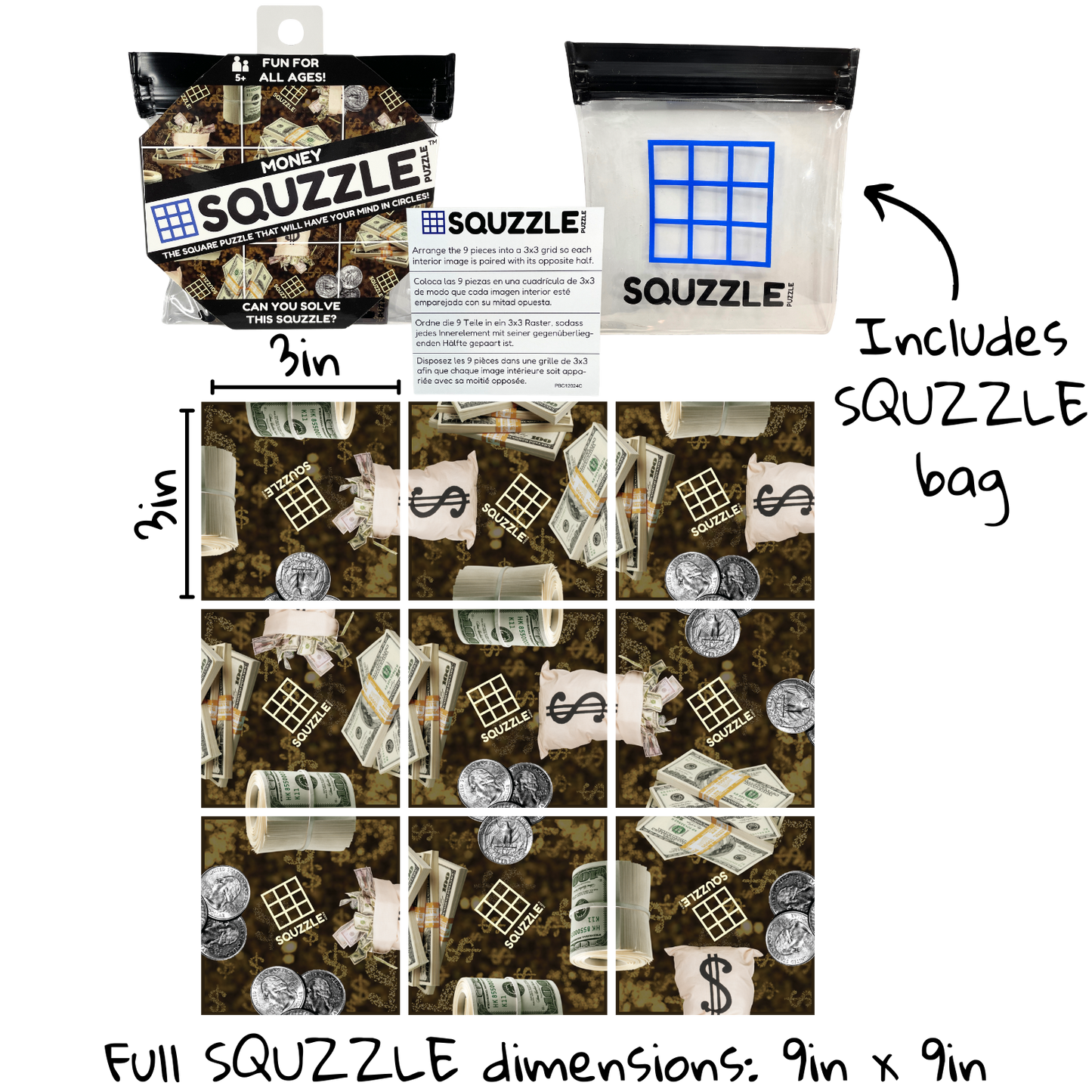 Money Squzzle Puzzle
