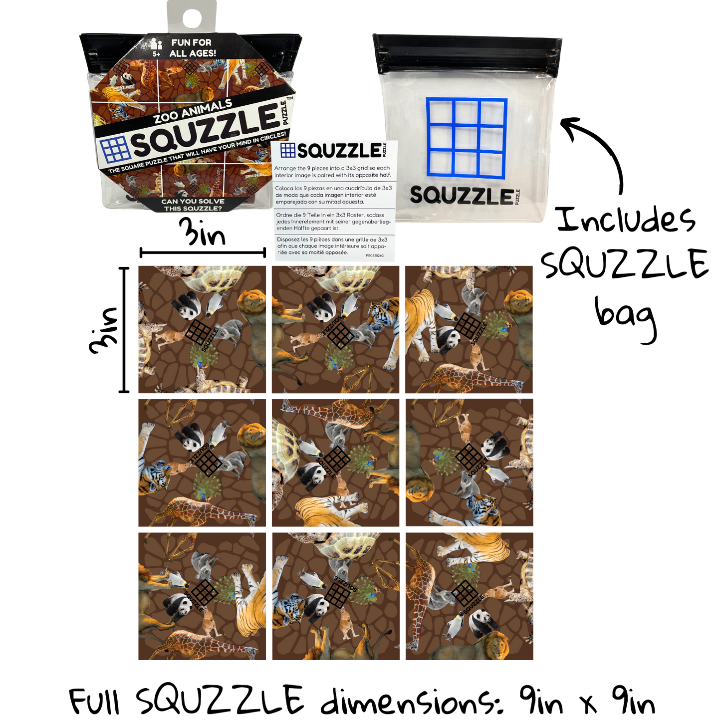 Zoo Squzzle Puzzle