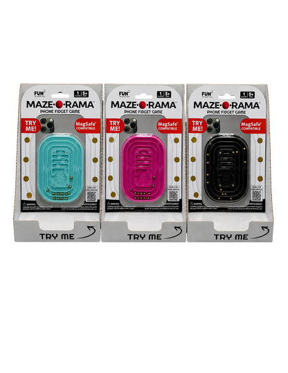 Maze-O-Rama Magnetized Phone Fidget Variety Pack