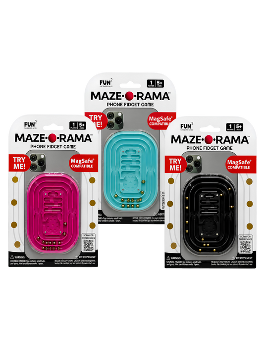 Maze-O-Rama Magnetized Phone Fidget Variety Pack