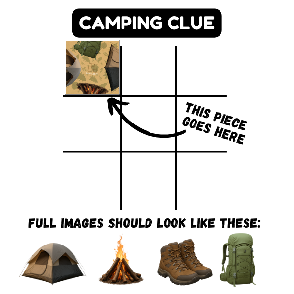 Camping Squzzle