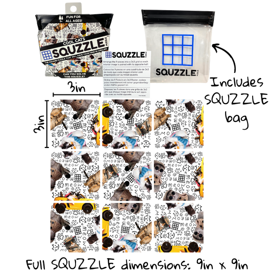 Cool Cats Squzzle Puzzle