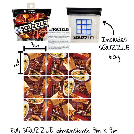 Food Squzzle Puzzle