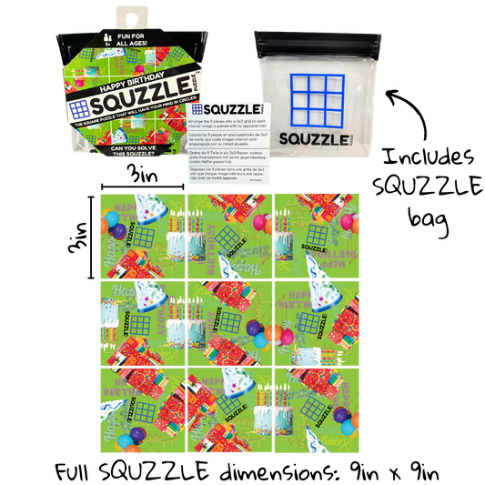 Happy Birthday Squzzle Puzzle