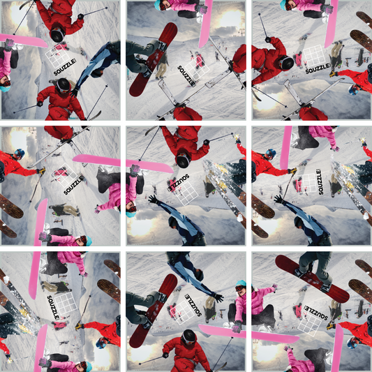 Hit the Slopes Squzzle Puzzle