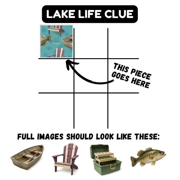 Lake Life Squzzle